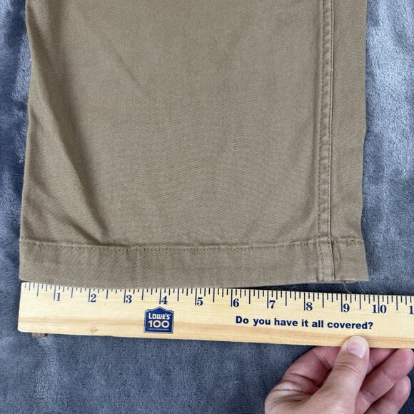 No Boundaries Men's Brown  Wide Leg Cargo Pants Size L Baggy Y2K Skater Grunge - Picture 4 of 9